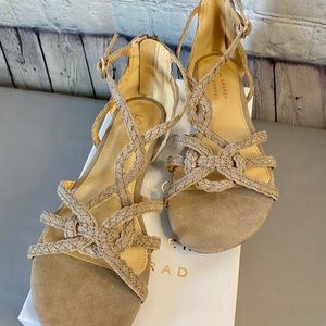 Lauren Conrad LC Taupe Sandals